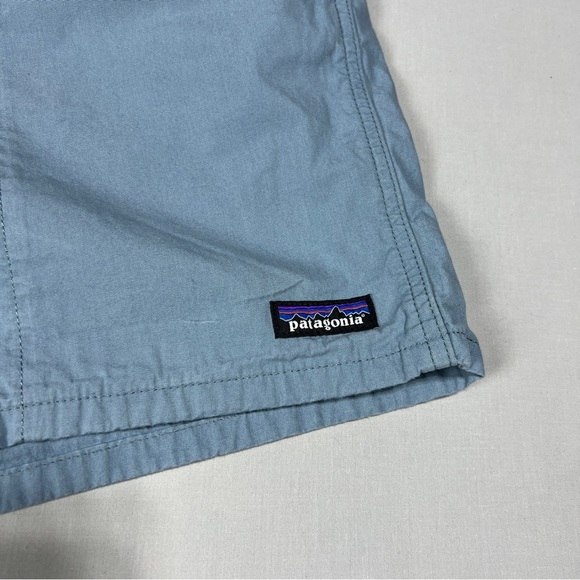 Patagonia Funhoggers Shorts Light Blue Men’s Size XXL - Picture 3 of 13